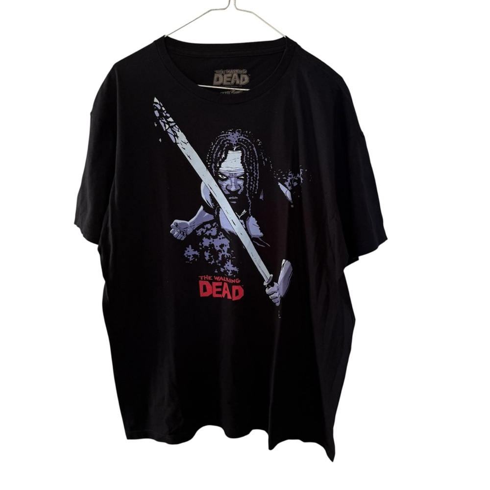 The Walking Dead Michonne Men’s Graphic T Shirt Size Medium Jinx  Black Crewneck